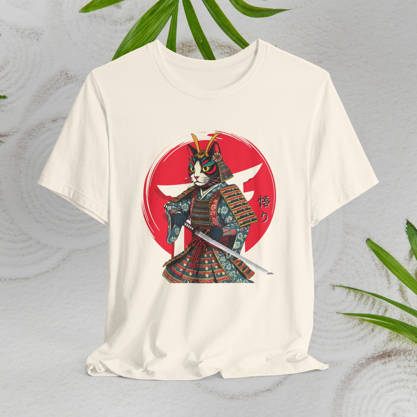 Samurai Cat Warrior - Unisex T-Shirt