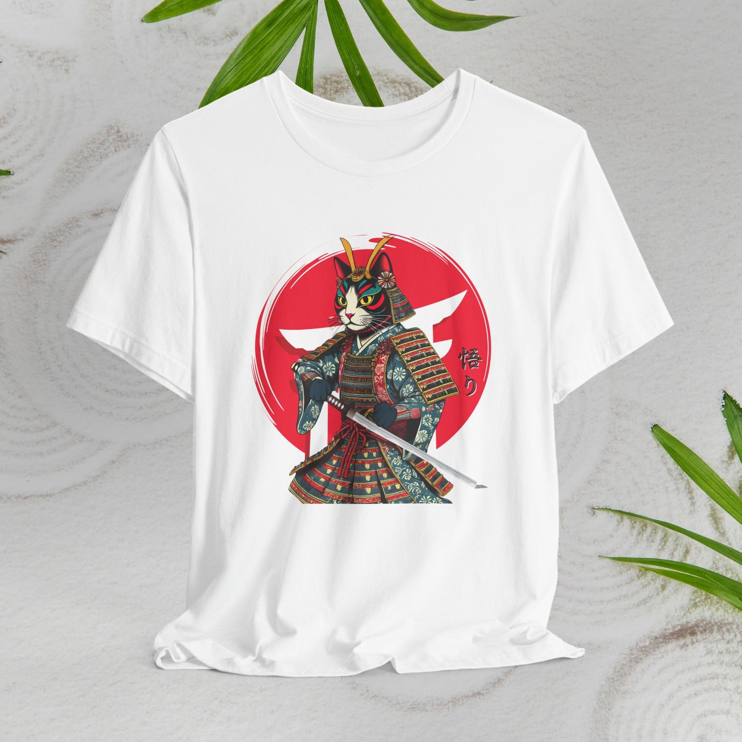 Samurai Cat Warrior - Unisex T-Shirt