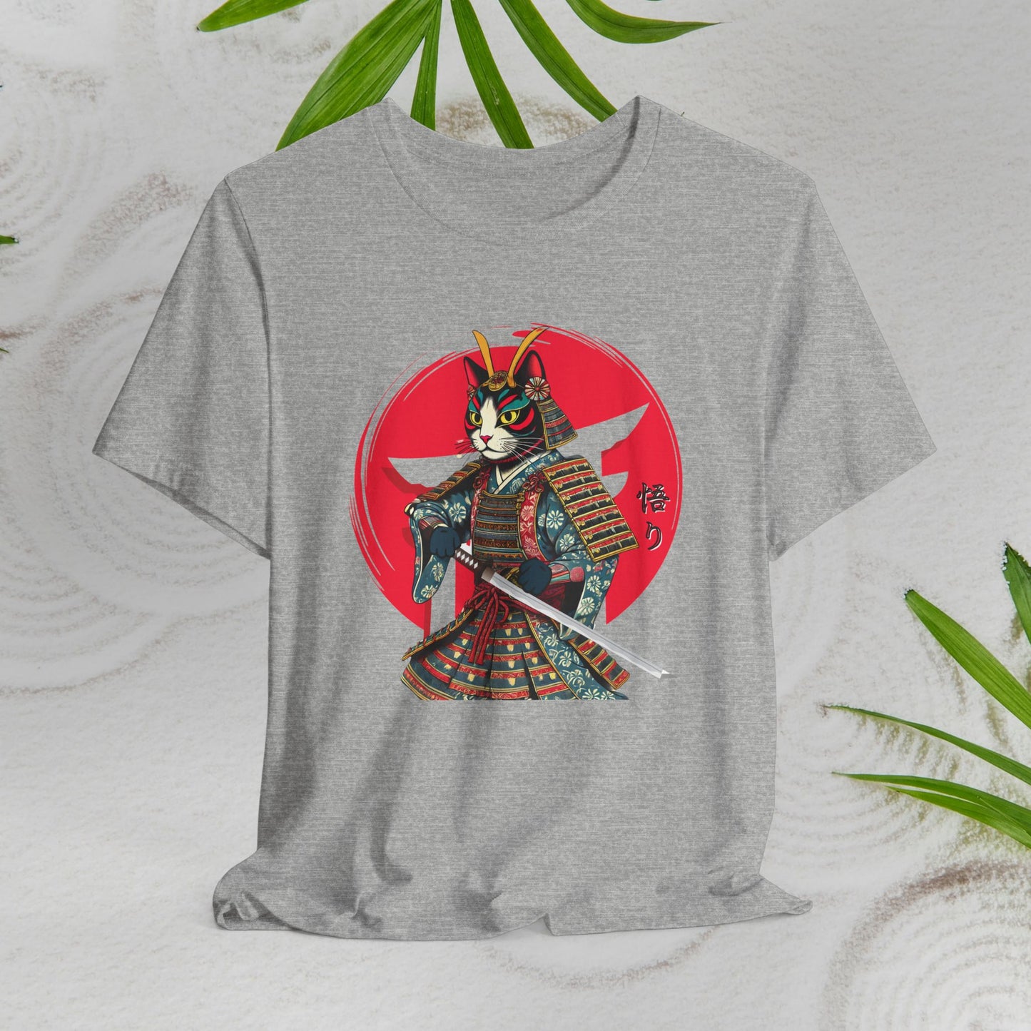 Samurai Cat Warrior - Unisex T-Shirt