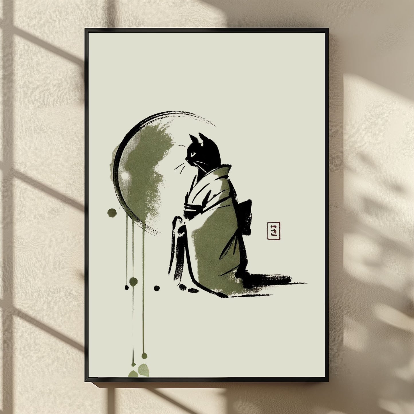 PRINTABLE Kimono Cats Wall Art - DIGITAL Bundle of 25