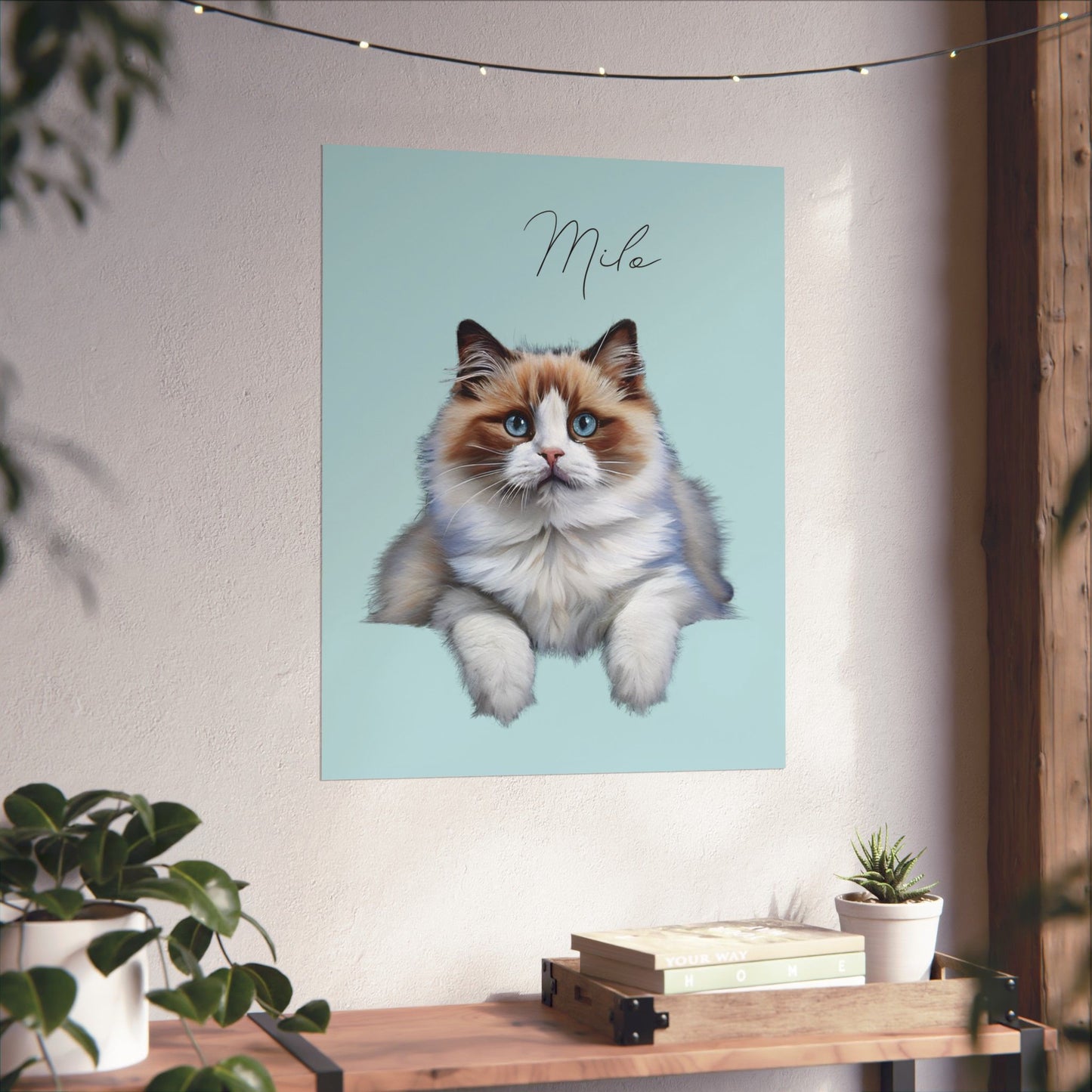 Custom Pet Portrait - Personalized Cat or Dog Art